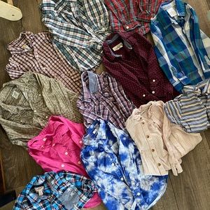 Toddler boy dress shirts bundle - size 3T